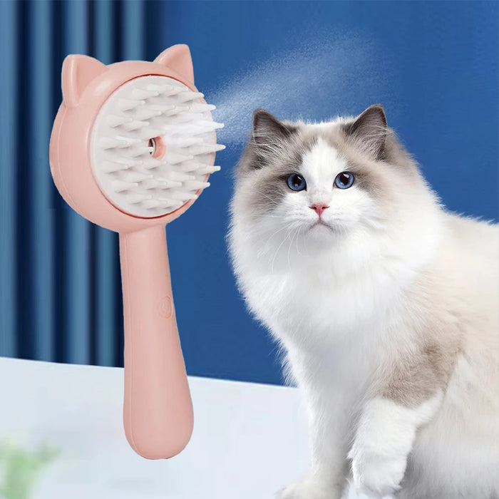 Brosse anti-poils à brume Poilou et son câble de recharge USB